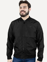 Jaqueta Ellus Masculina Nylon Light Bomber Pocket Preta