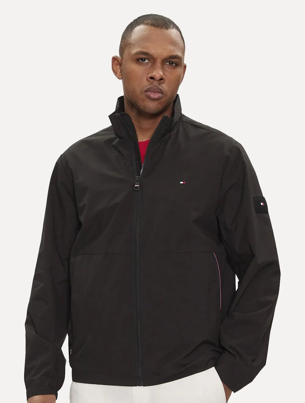 Jaqueta Tommy Hilfiger Nylon Blouson Preta