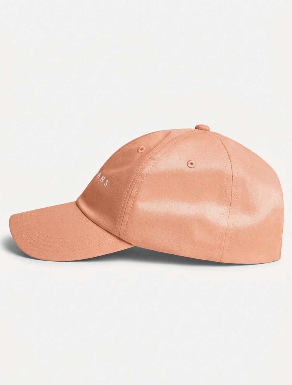 Boné Tommy Jeans Masculino Linear Logo Salmão