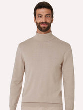 Blusa Dudalina Masculina Tricot Cacharel Cotton Cáqui Claro