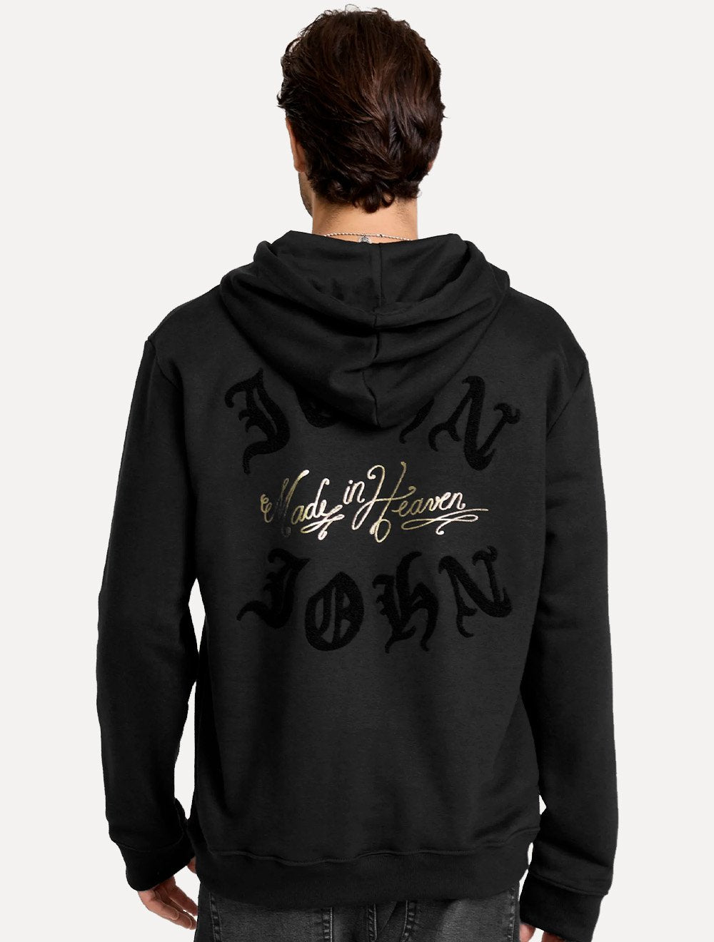 Moletom John John Masculino Capuz Street Zone Preto