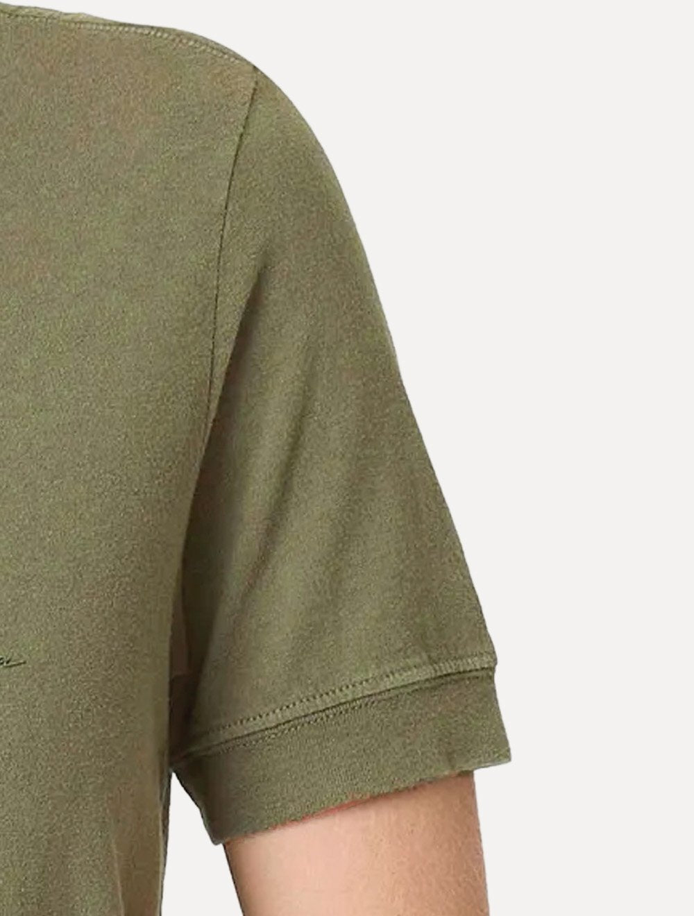 Camiseta Dudalina Feminina Amanda Silk Signature Verde Medio