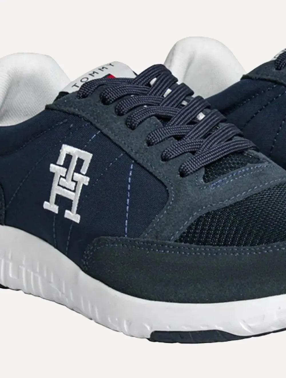 Tênis Tommy Hilfiger Masculino Runner 1C2 Monogram Azul Marinho