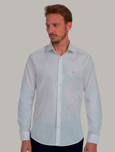 Camisa Aramis Masculina Slim Tricoline Stretch Branca