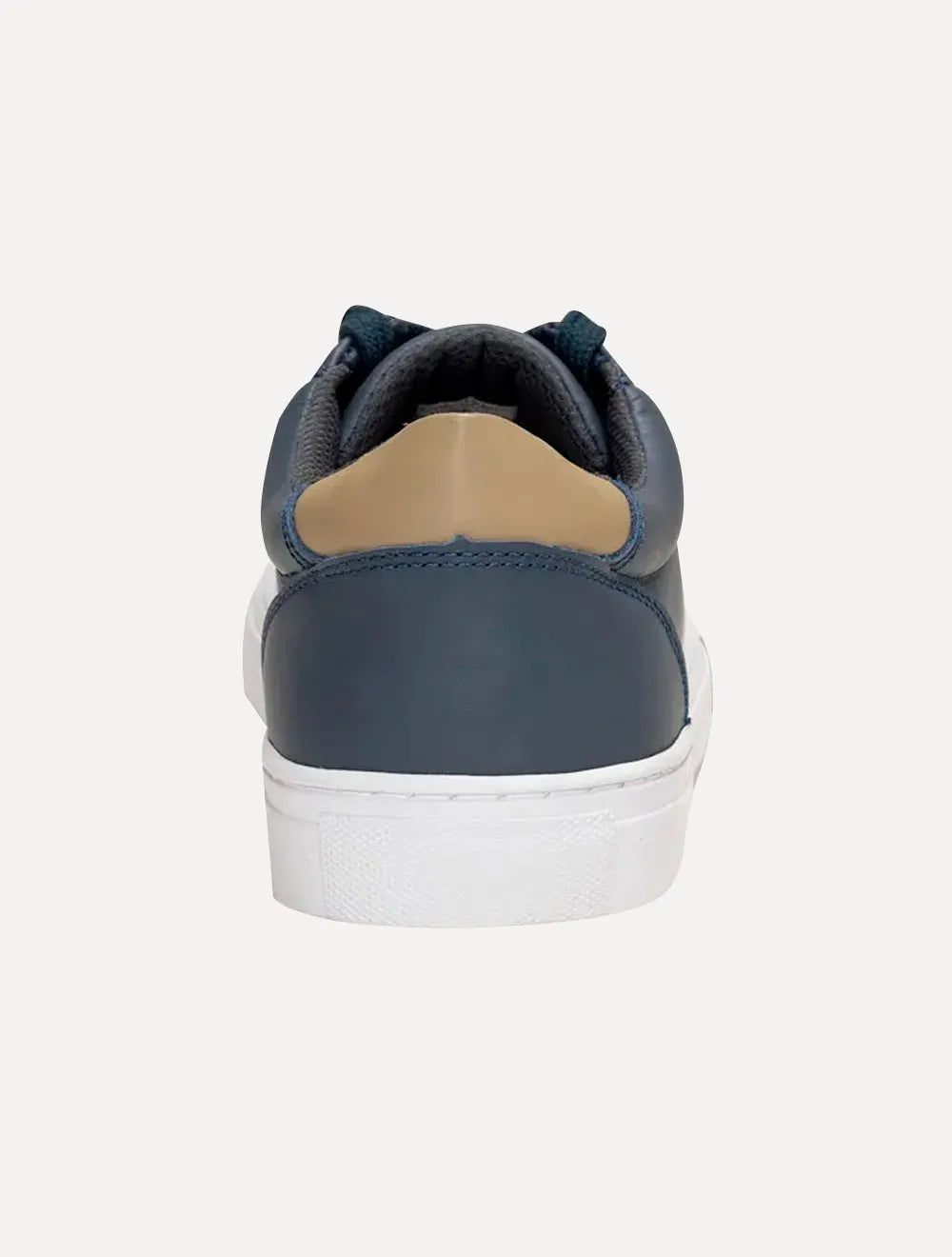 Tênis Calvin Klein Jeans Masculino Couro Project Queima Cáqui/Marinho