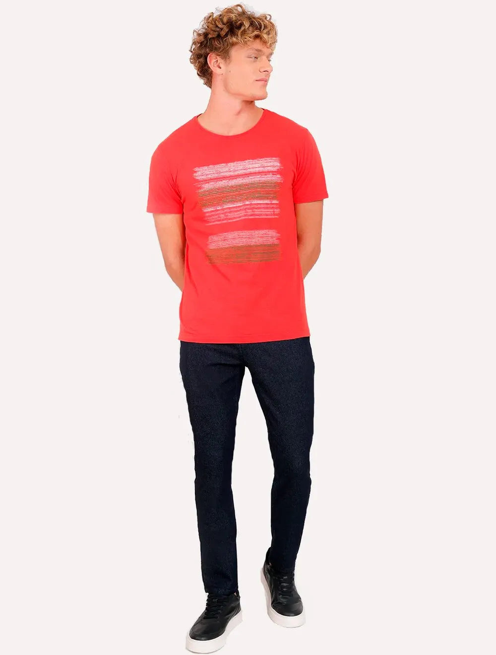 Calça Aramis Jeans Masculina Skinny Blue Black Tag Azul Escuro