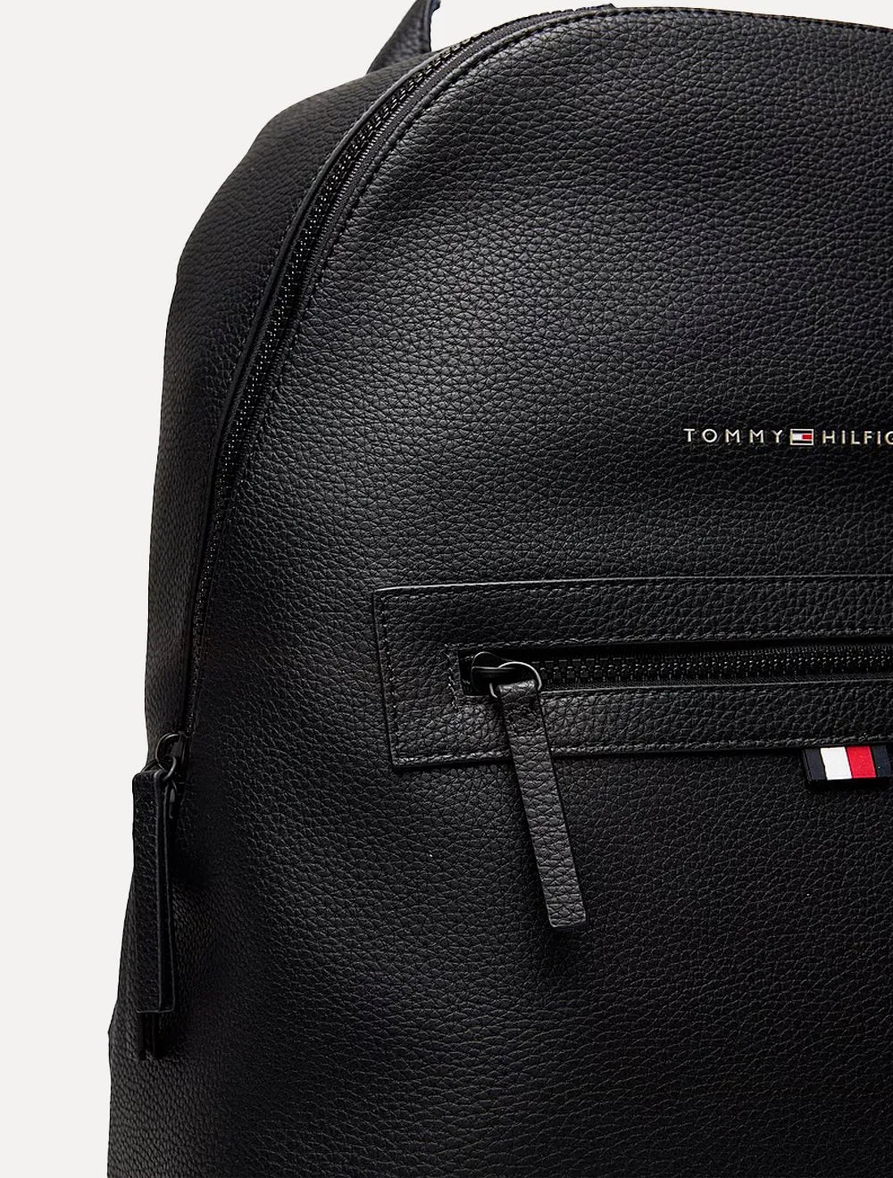 Mochila Tommy Hilfiger Essential PU Backpack Preta