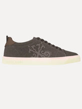 Tênis John John Masculino London Canvas Sola Mescla Marrom Escuro