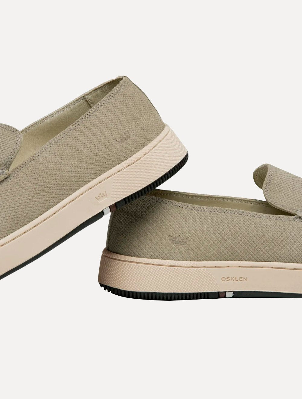 Tênis Osklen Masculino Texture Moc Soho Soft Cáqui