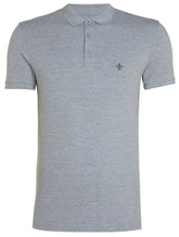 Polo Dudalina Masculina Essentials Extra Cotton Cinza Mescla