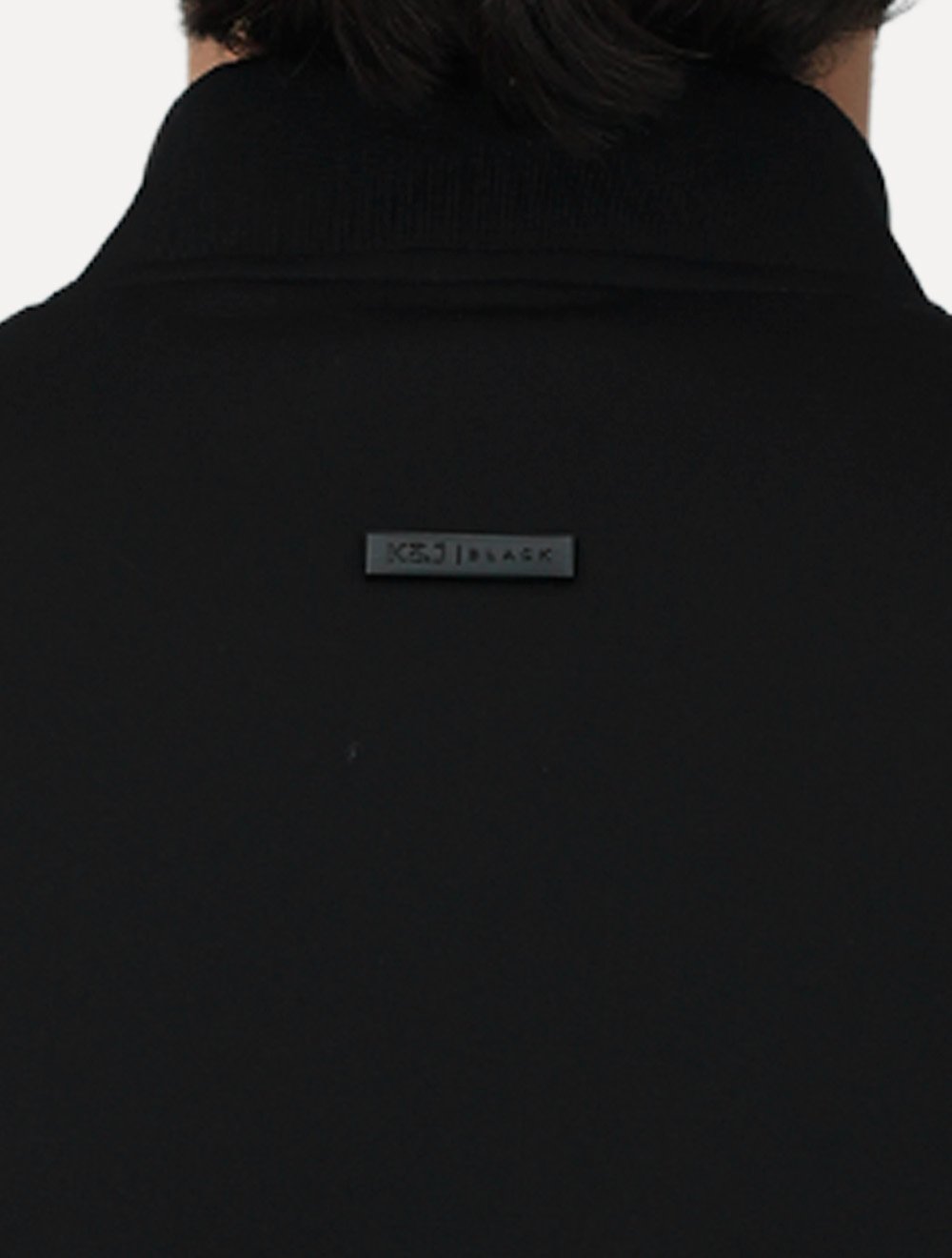 Jaqueta K&J Black Masculina Nylon Premium Gola Bomber Preta