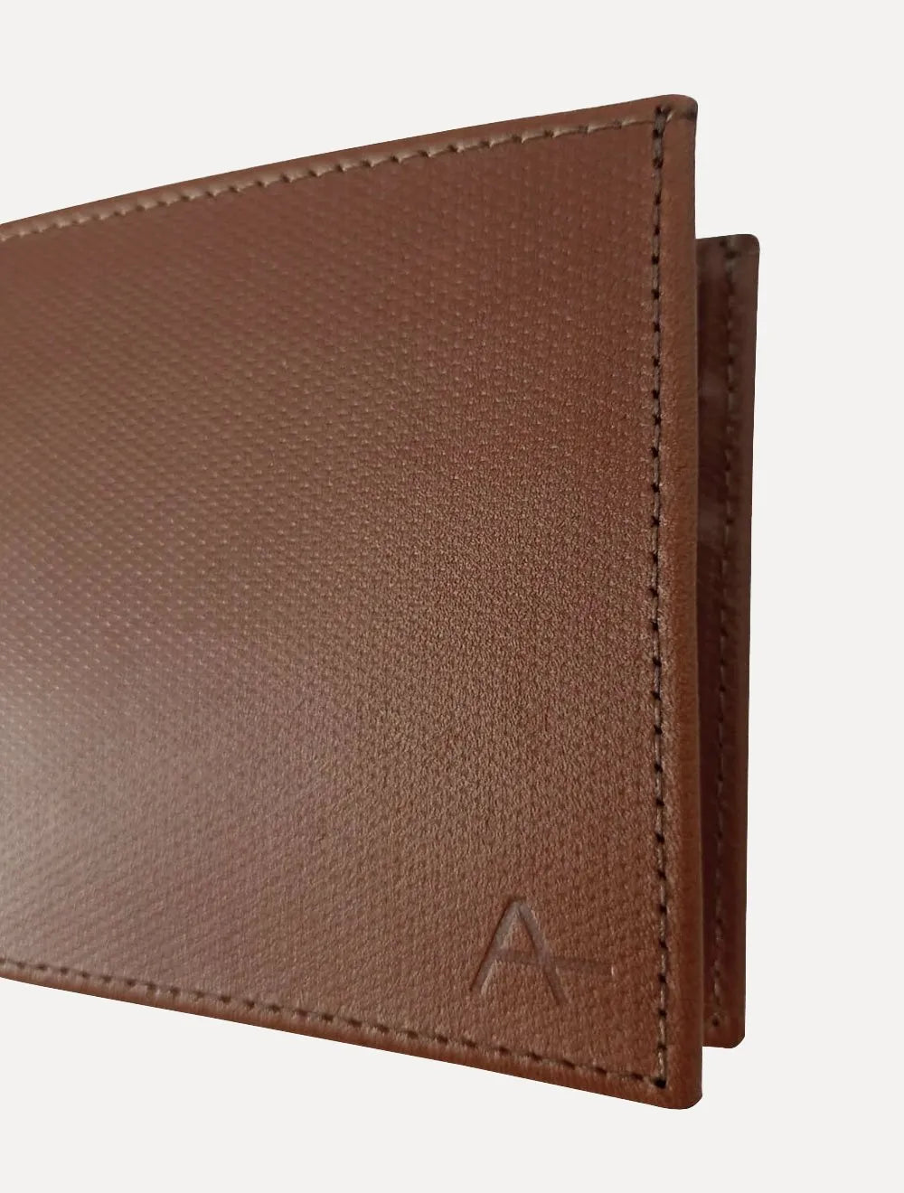 Carteira Aramis Masculina Couro Microprint Brass Caramelo