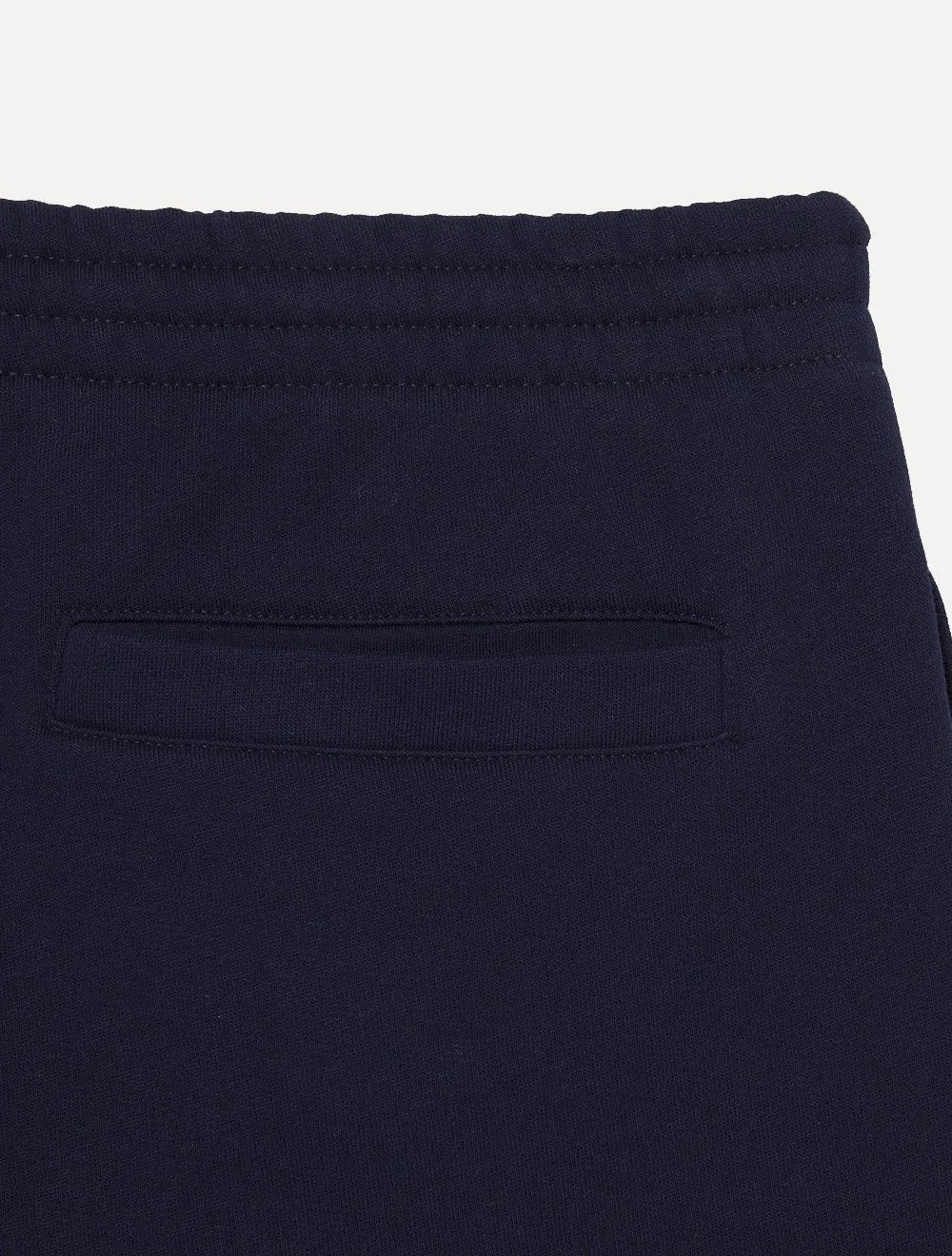 Bermuda Lacoste Masculina Moletom Basica Lisa Azul Marinho