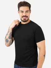 Camiseta Calvin Klein Jeans Cotton Lisa Preta