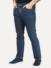 Calça King & Joe Jeans Masculina Regular Smoke Black Azul Marinho