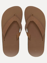 Chinelo Reserva Masculino RSV Deck 2.0 Couro Marrom Café