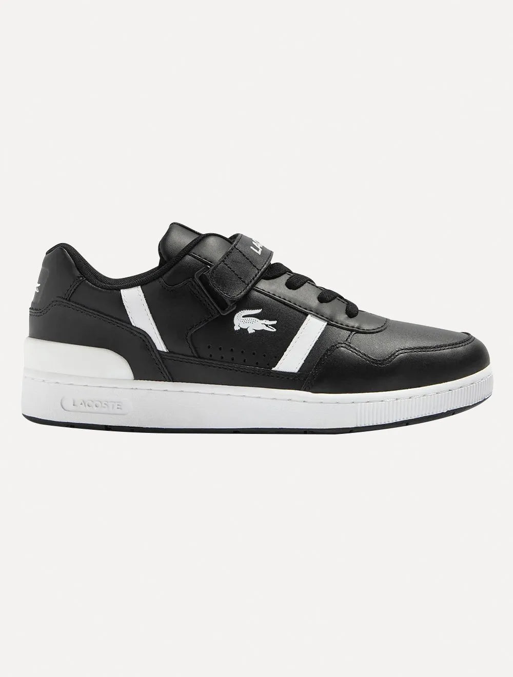 Tênis Lacoste Masculino Couro T-Clip VLC Preto