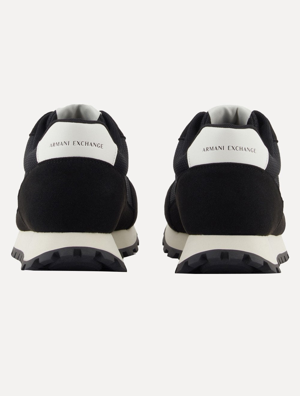 Tênis Armani Exchange Masculino Contrastantes AX Logo Preto