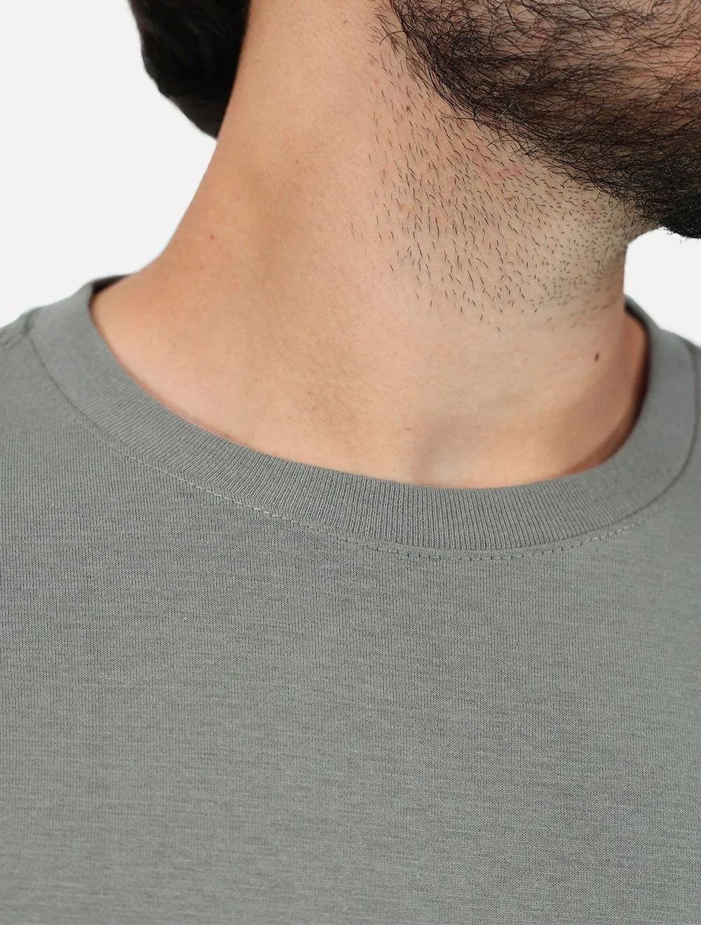 Camiseta John John Slim Fit One Cinza Médio