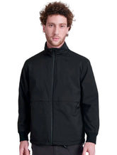 Jaqueta Aramis Masculina Nylon Dupla Face Flat Liquid Repeller Preta