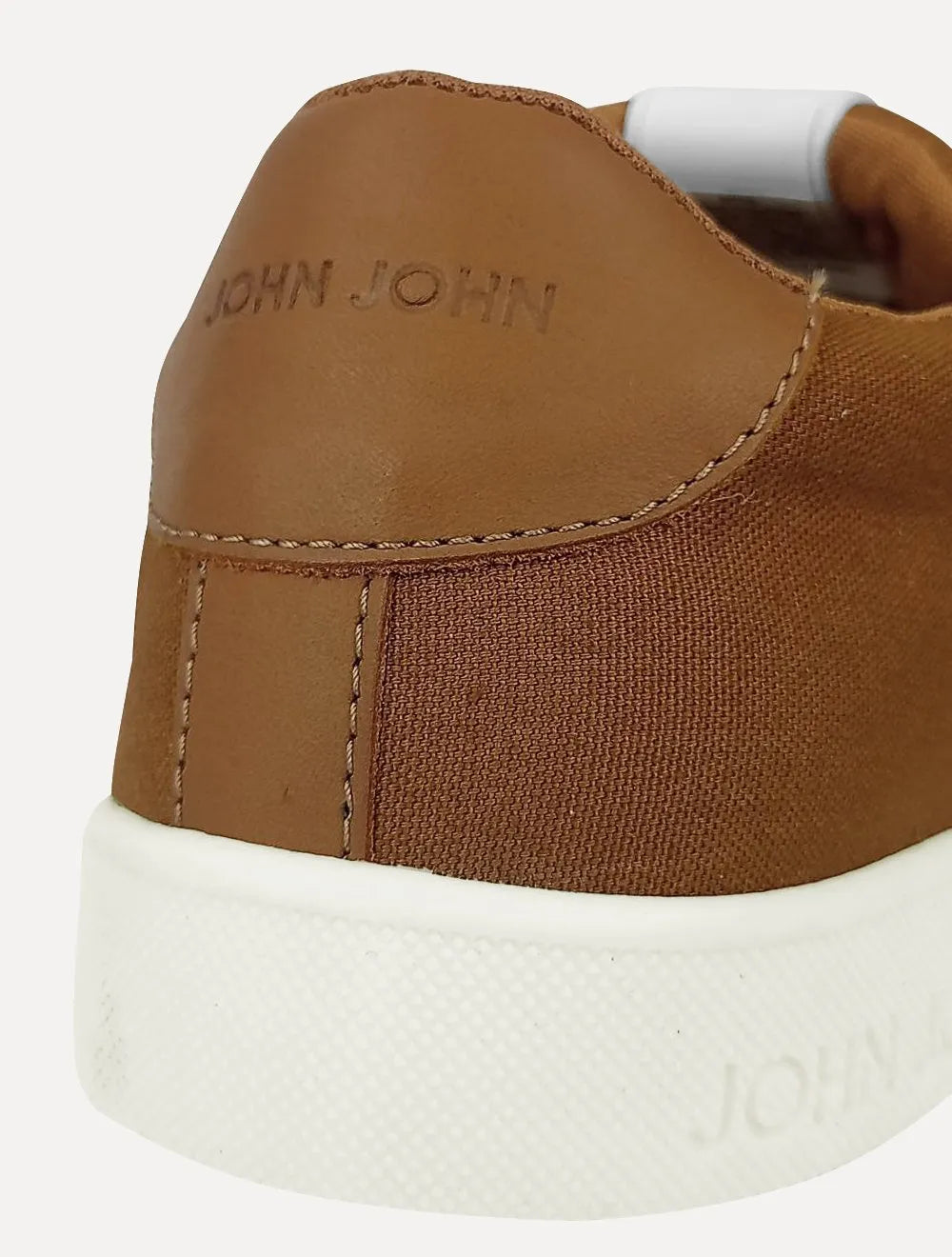 Tênis John John Masculino Nobuck Amsterdam Caramelo