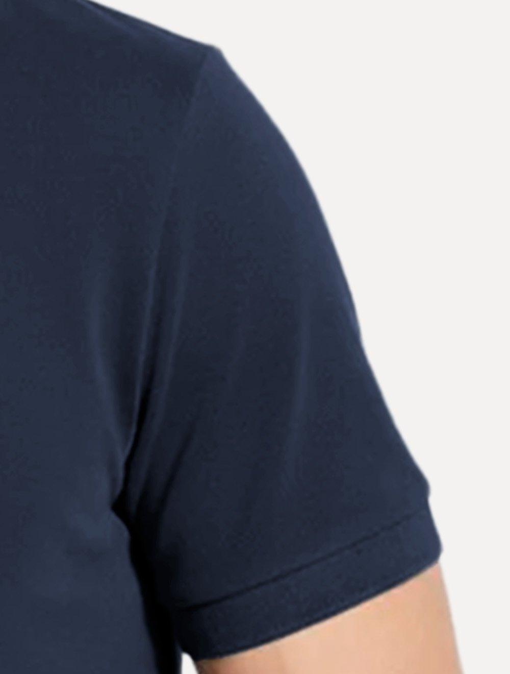 Polo Guess Masculina Piquet Chest Embroidery Logo Azul Marinho