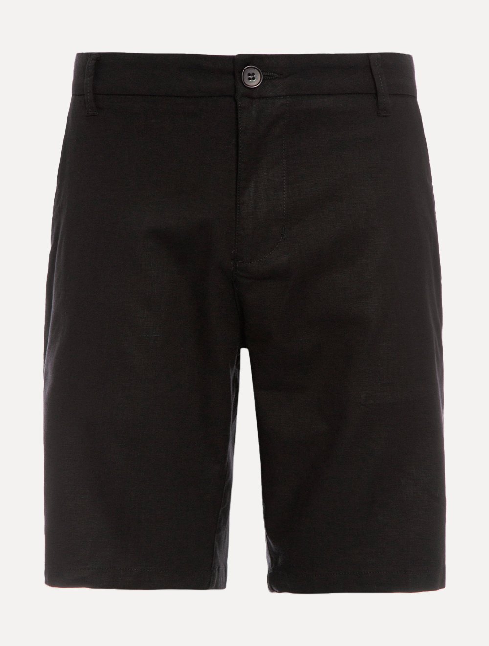 Bermuda Osklen Masculina Alfaiataria Basic Linen Preta