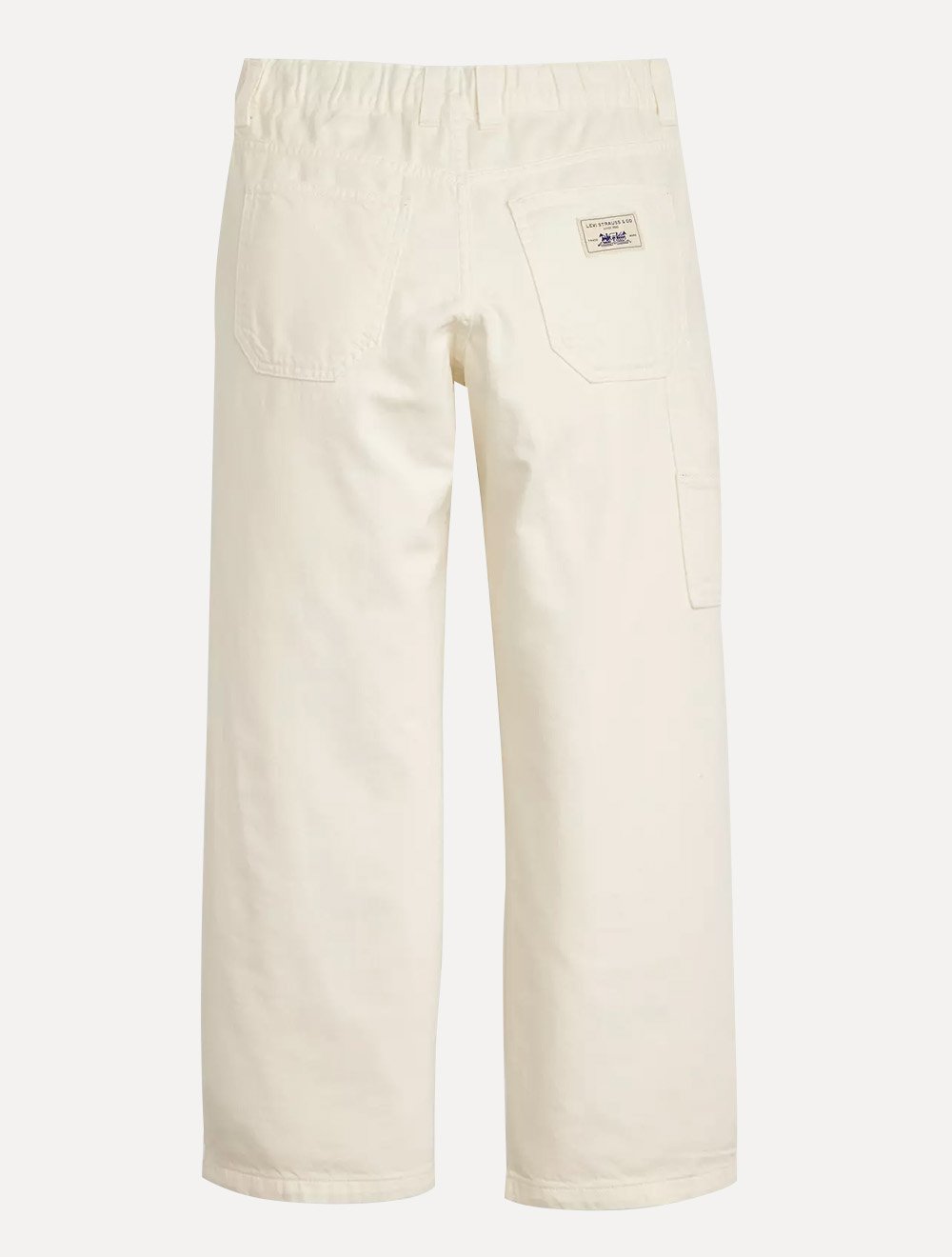 Calça Levis Jeans Feminina 501 Crop Lightweight Branca