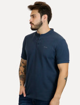 Polo Calvin Klein Masculina Regular Gola Portuguesa Friso