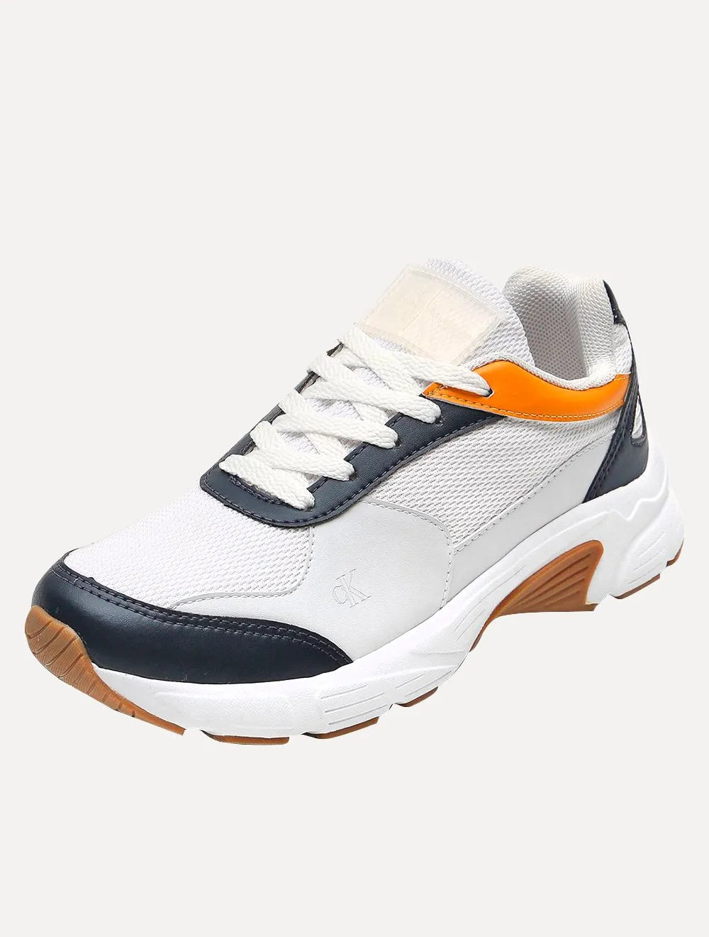 Tênis Calvin Klein Jeans Masculino New Runner Laser CK Branco