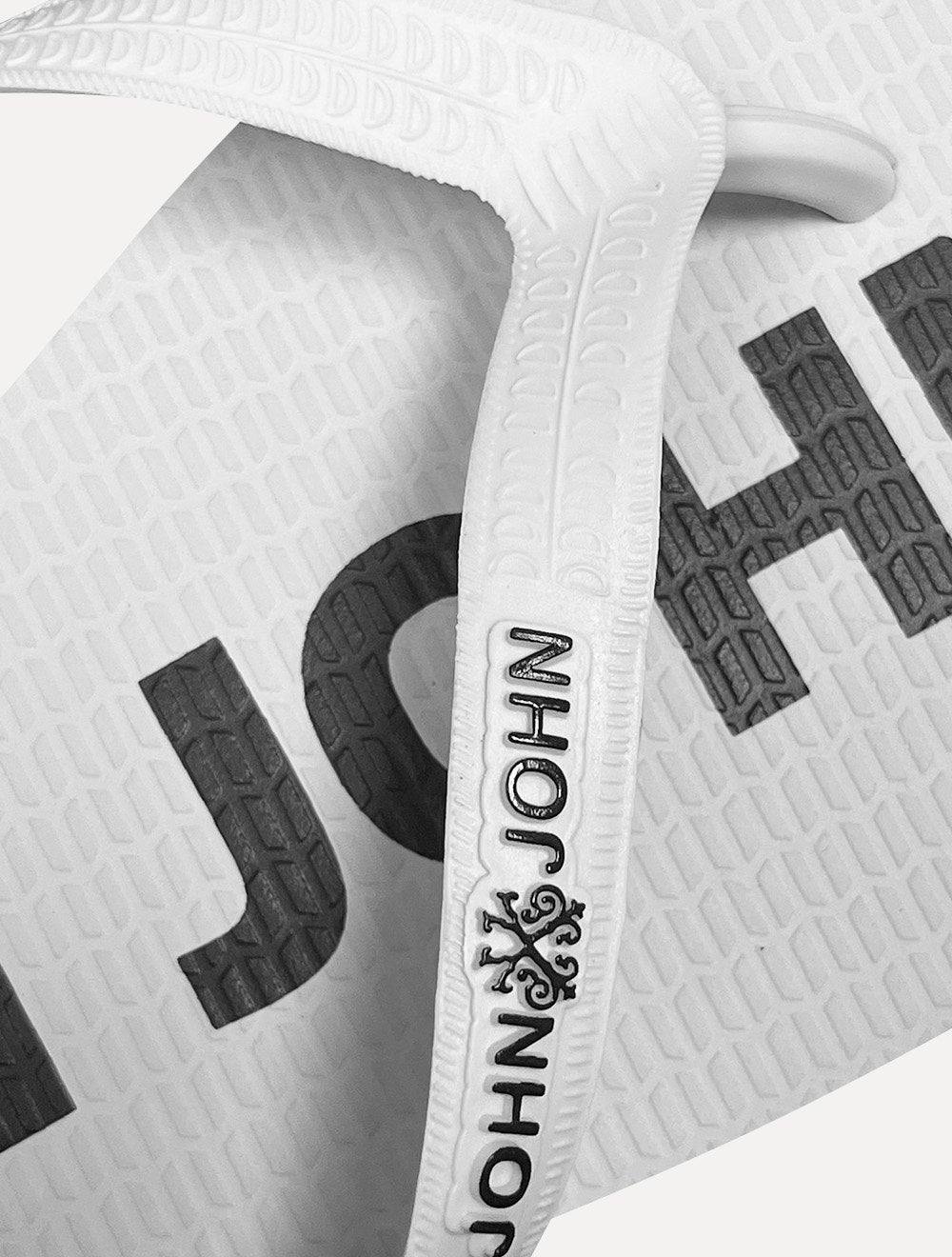 Chinelo John John Masculino Classic Logo Branco