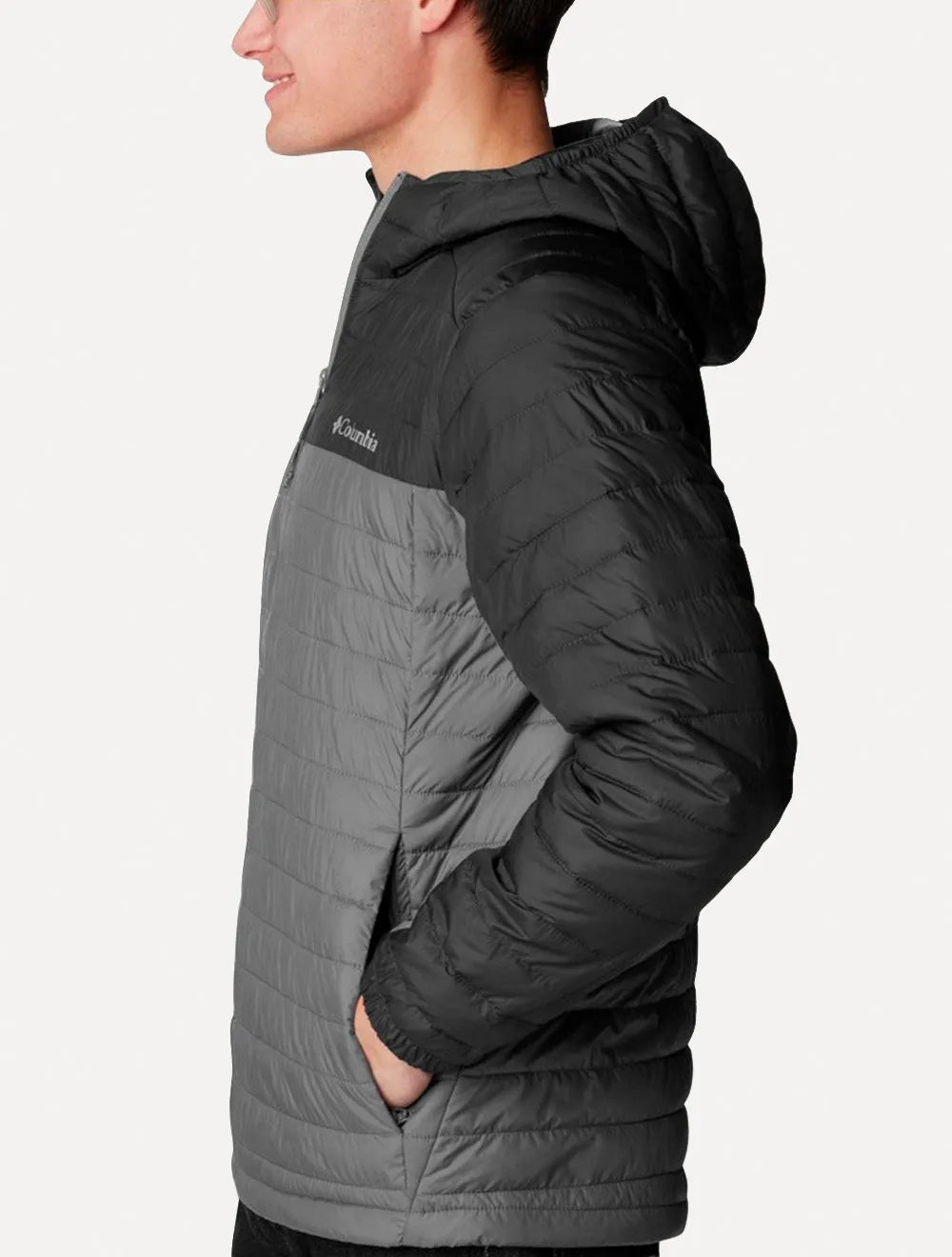 Jaqueta Columbia Masculina Silver Falls Hooded Grafite