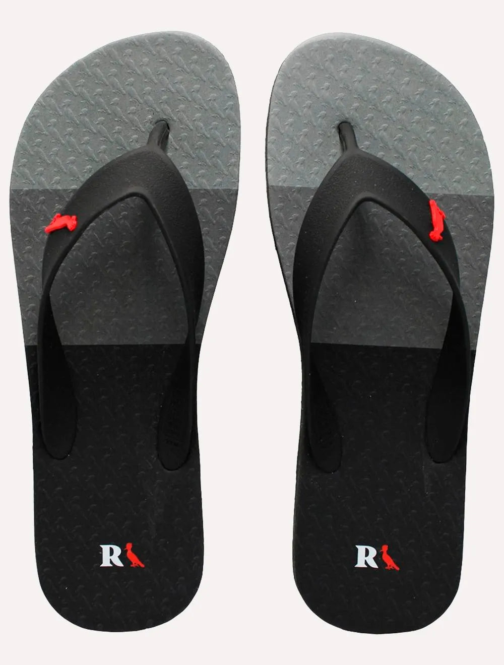 Chinelo Reserva Masculino Trancoso Classic Grey/Black Preto