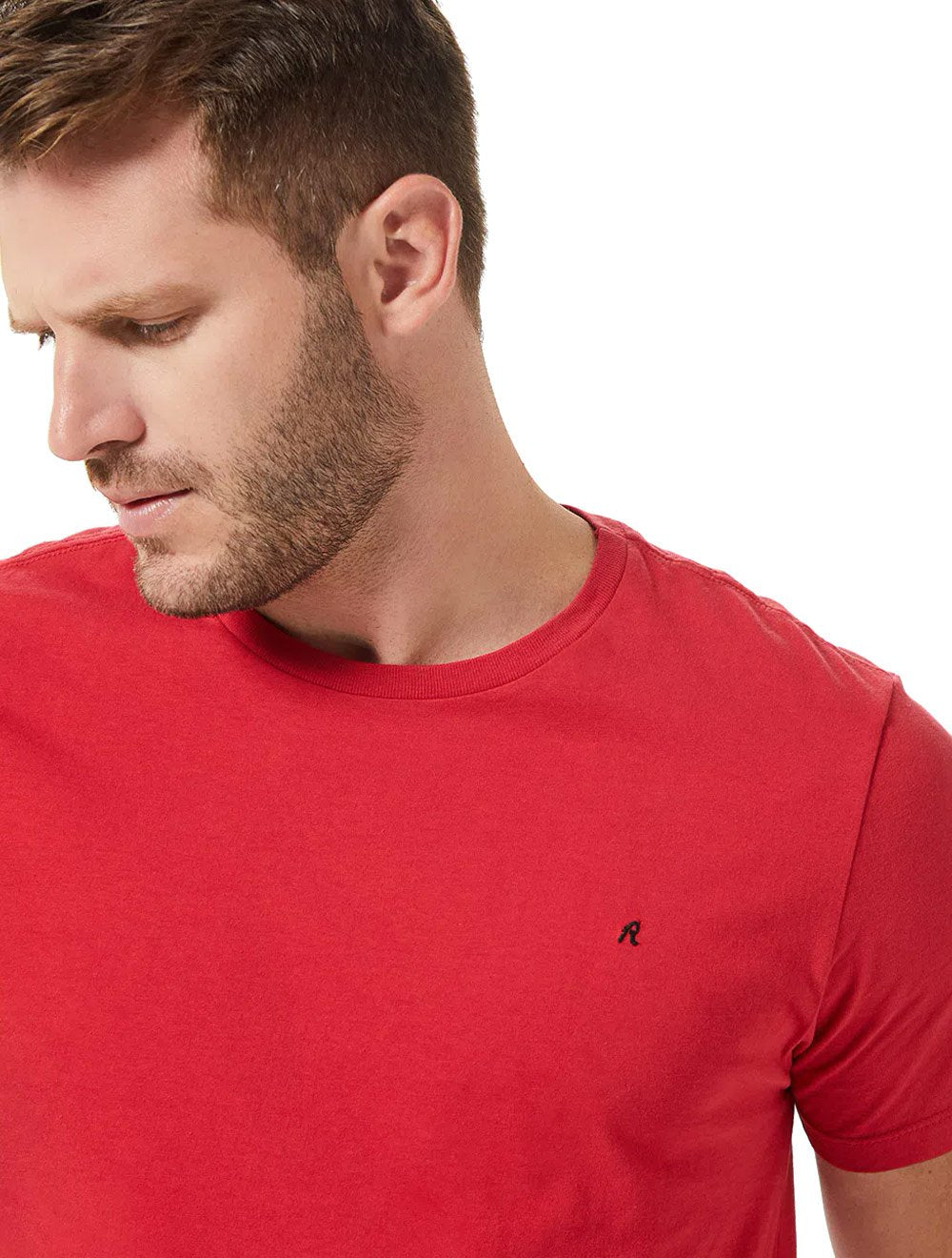 Camiseta Replay Masculina R Basic Vermelha