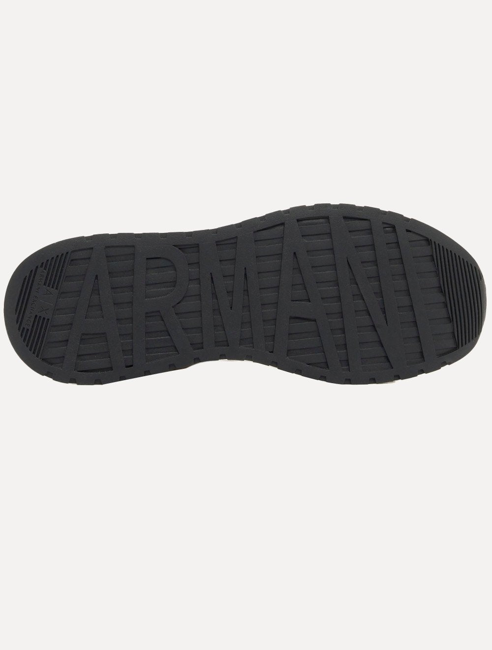 Tênis Armani Exchange Masculino Sneaker AX Maxi Logo Off White/Black