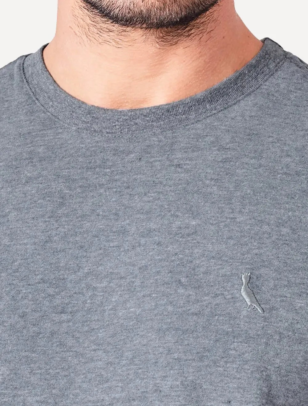 Camiseta Reserva Masculina Regular Mescla Touch Azul Marinho