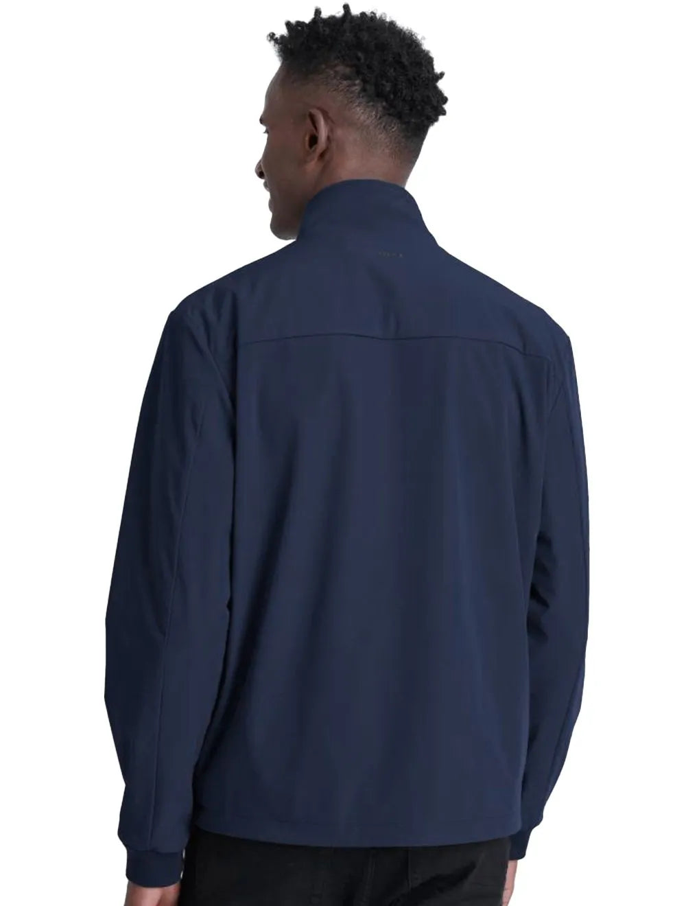 Jaqueta Aramis Masculina Nylon Dupla Face Blue Liquid Repeller Azul Marinho