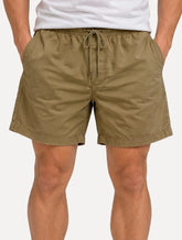 Bermuda Calvin Klein Jeans Sarja Chino Cadarço Caqui