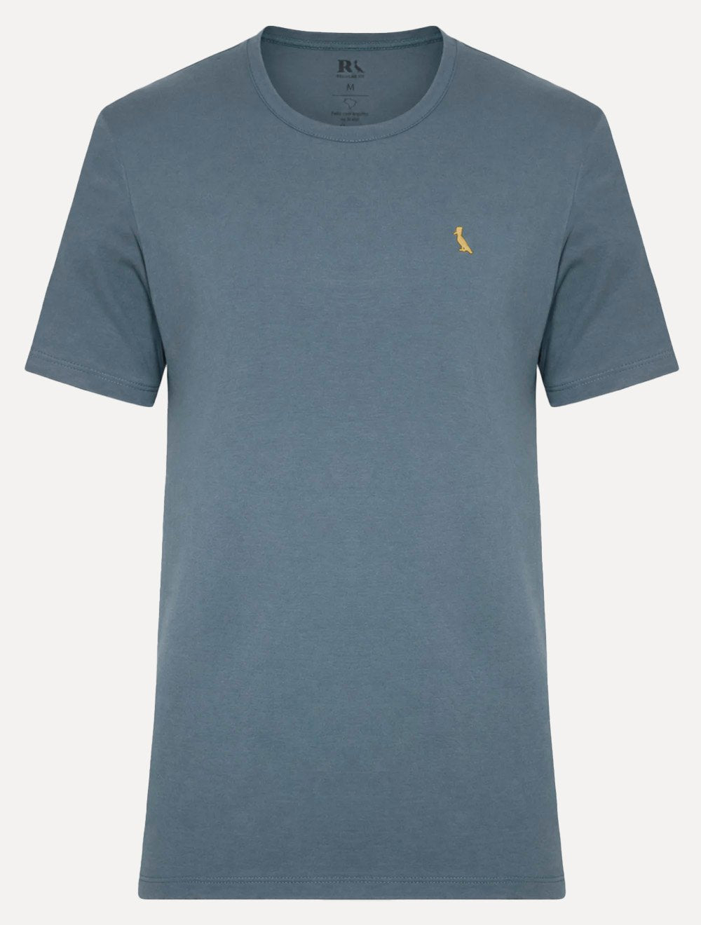 Camiseta Reserva Masculina Basic Yellow Woodpecker Stoned Azul Escuro