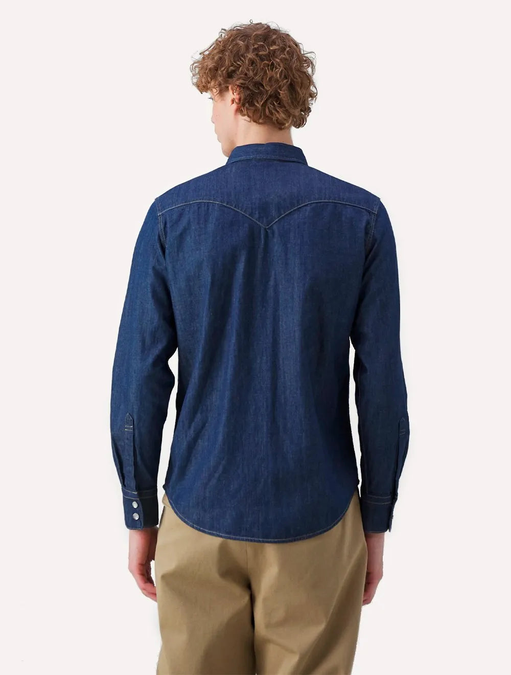 Camisa Levis Masculina Jeans Classic Western Standard Médio