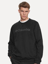 Moletom Columbia Masculino Crewneck Logo Fleece Preto