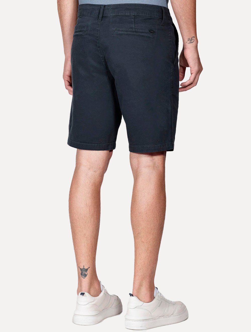 Bermuda Aramis Masculina Chino Color Essential Azul Escuro