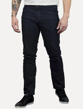 Calça Dudalina Jeans Masculina Concept Stretch Five Pockets Browm Icon Escura