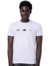 Camiseta Replay Masculina C-Neck Italian Brand Branca
