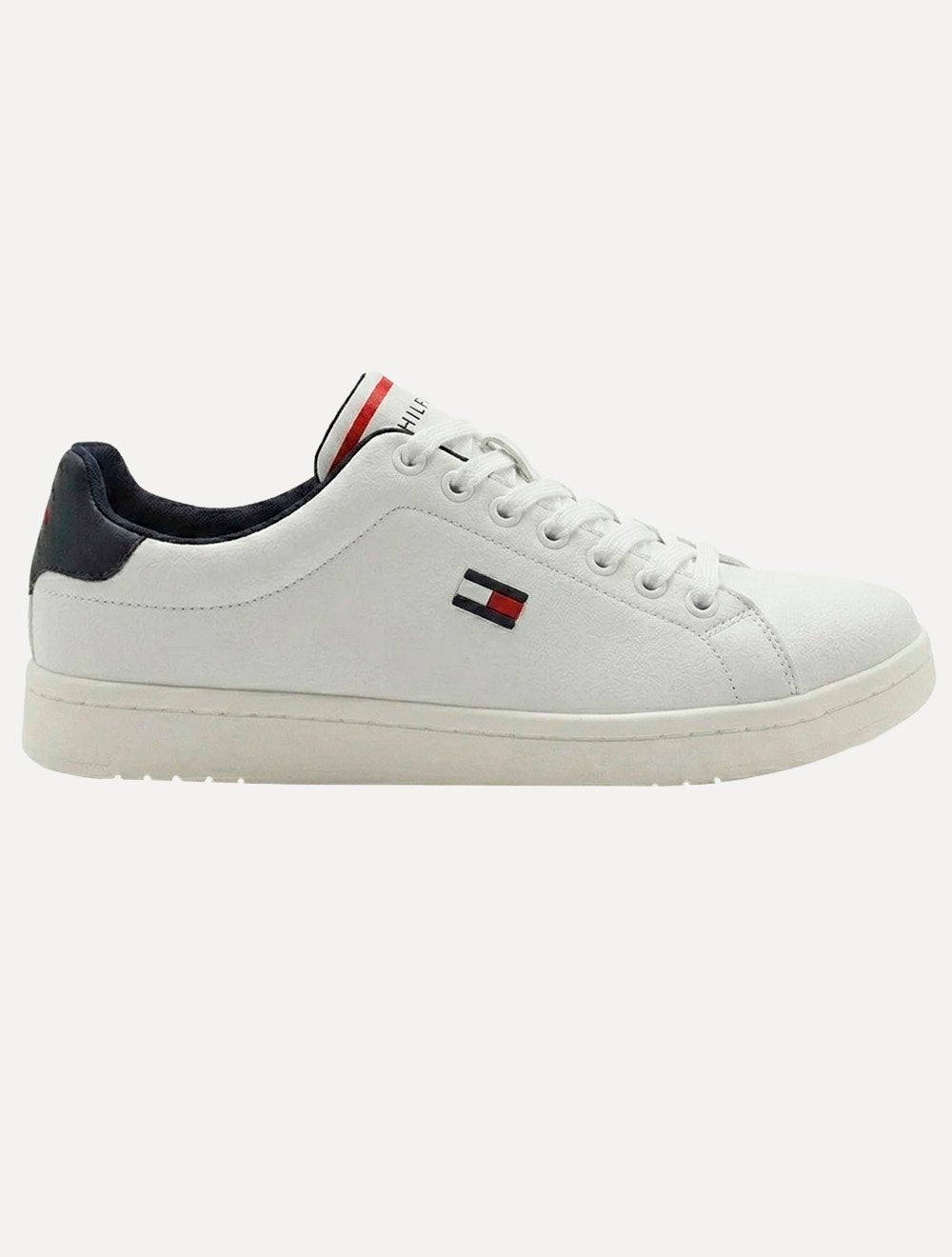 Tênis Tommy Hilfiger Masculino Flag Low Cut-Lace Up Branco