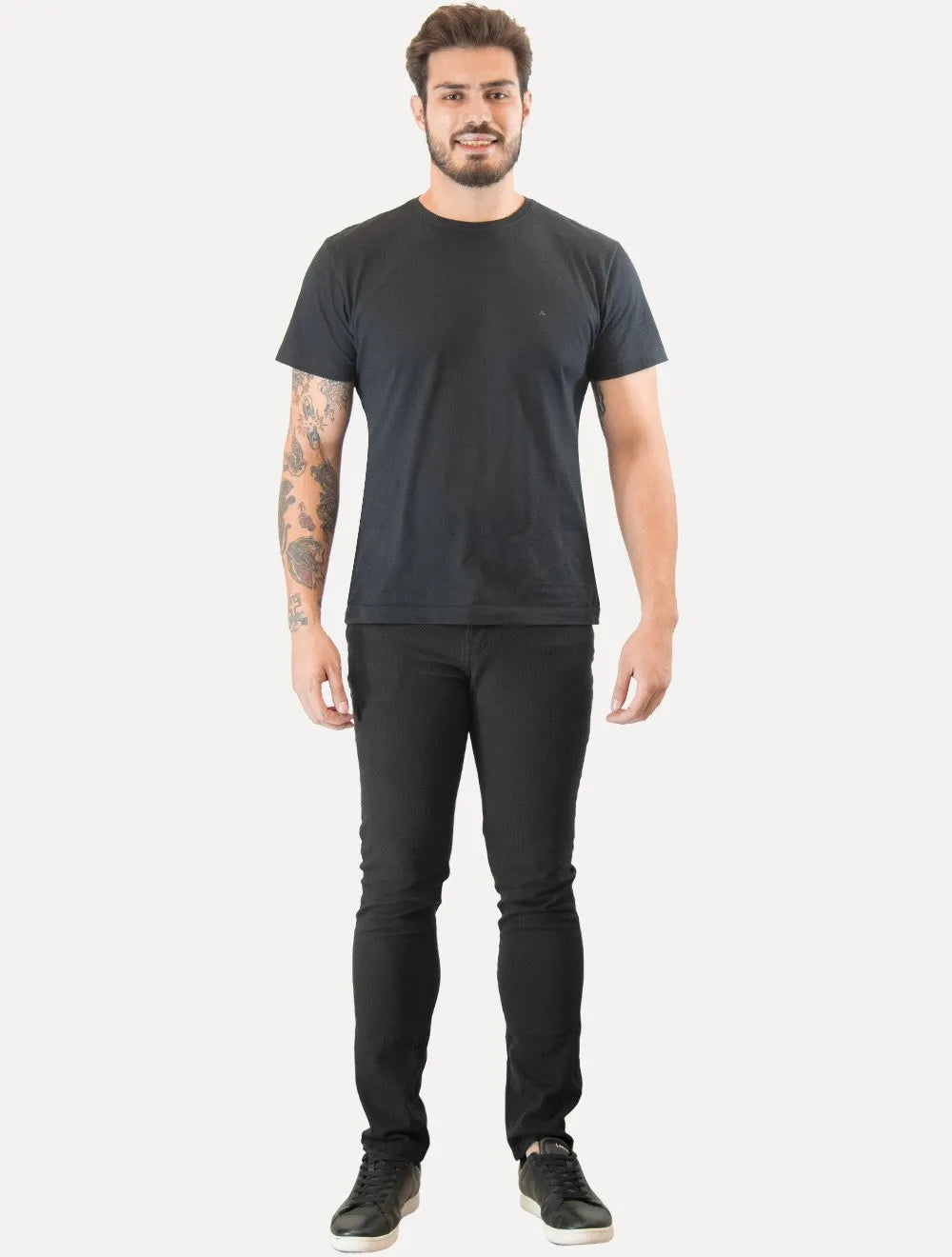 Calça Original Penguin Jeans Masculina Color Five Pockets Preta