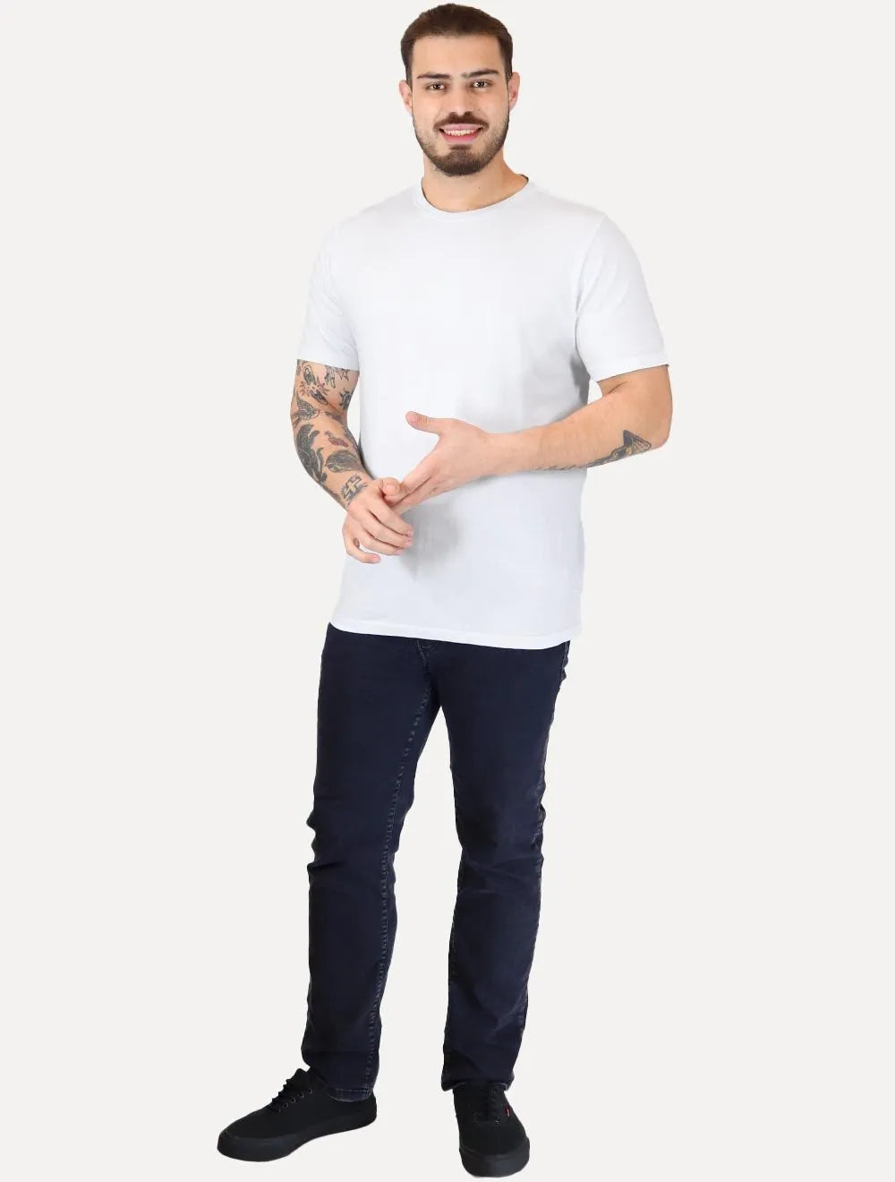 Camiseta Von der Volke Masculina Origineel Lisa Basic Branca