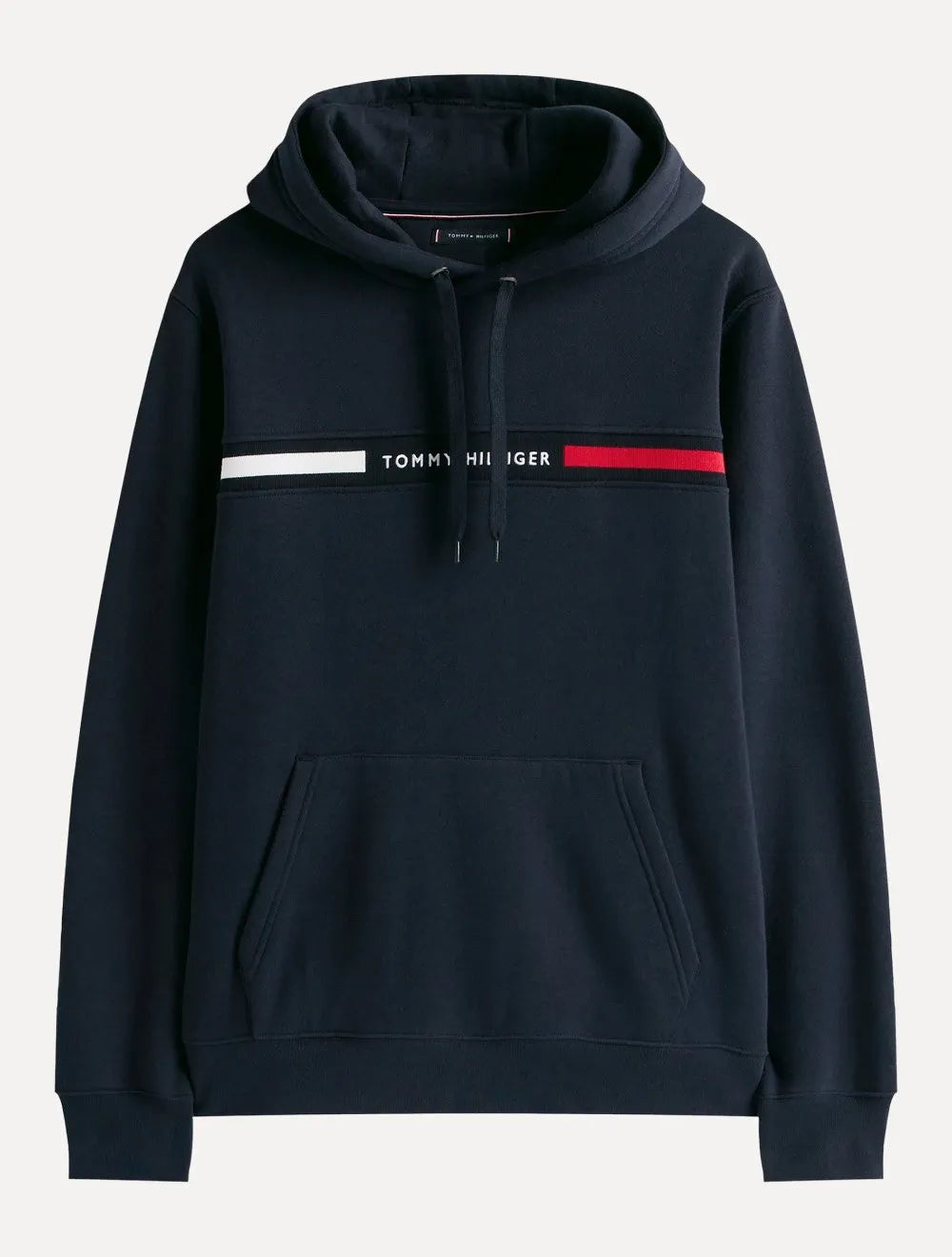 Moletom Tommy Hilfiger Masculino Chest Insert Hoodie Azul Marinho