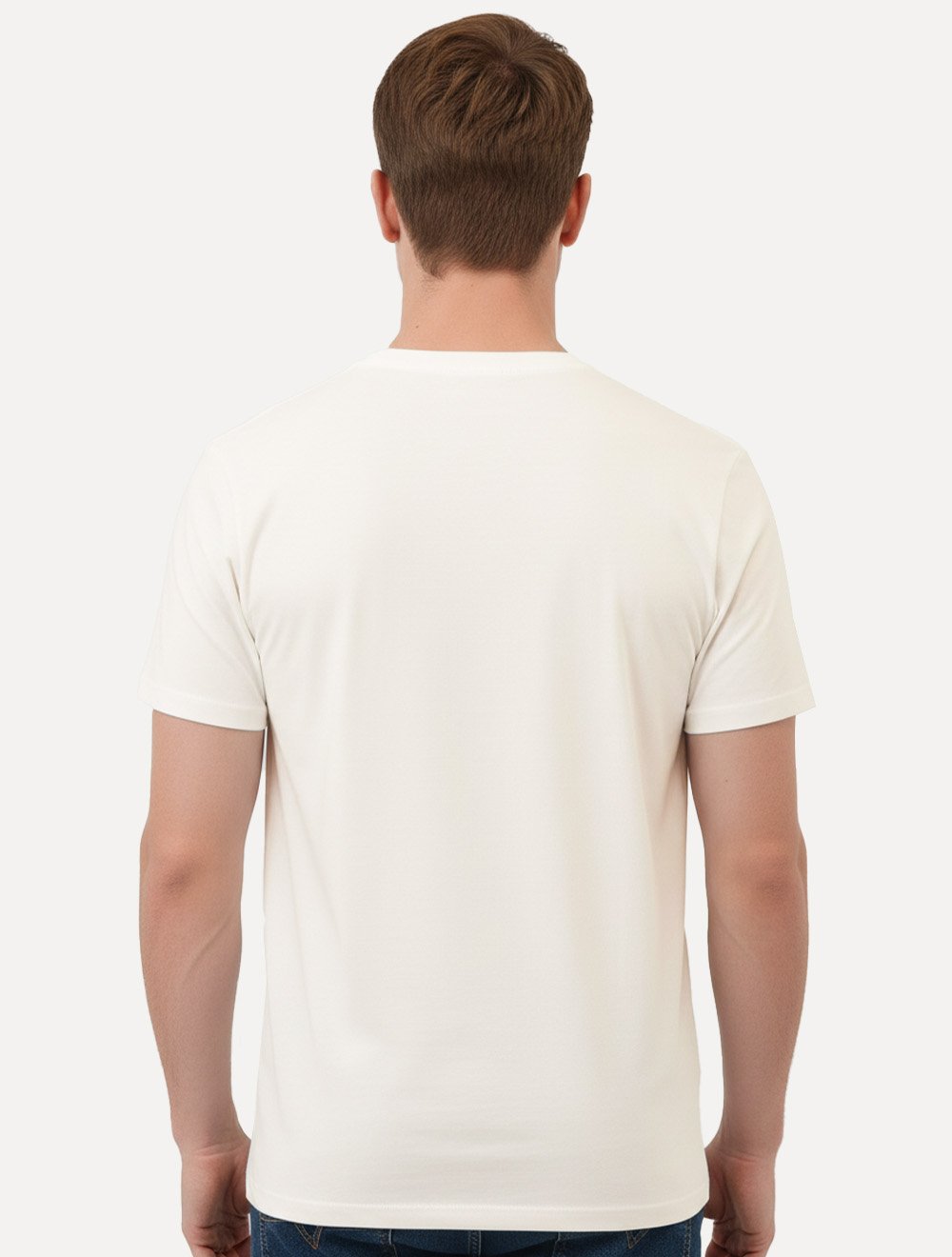 Camiseta King & Joe Masculina Signature Logomania Estd 2013 Off White