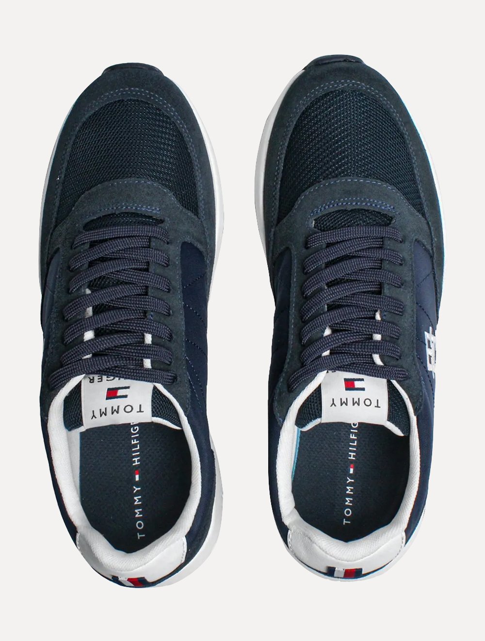 Tênis Tommy Hilfiger Masculino Runner 1C2 Monogram Azul Marinho